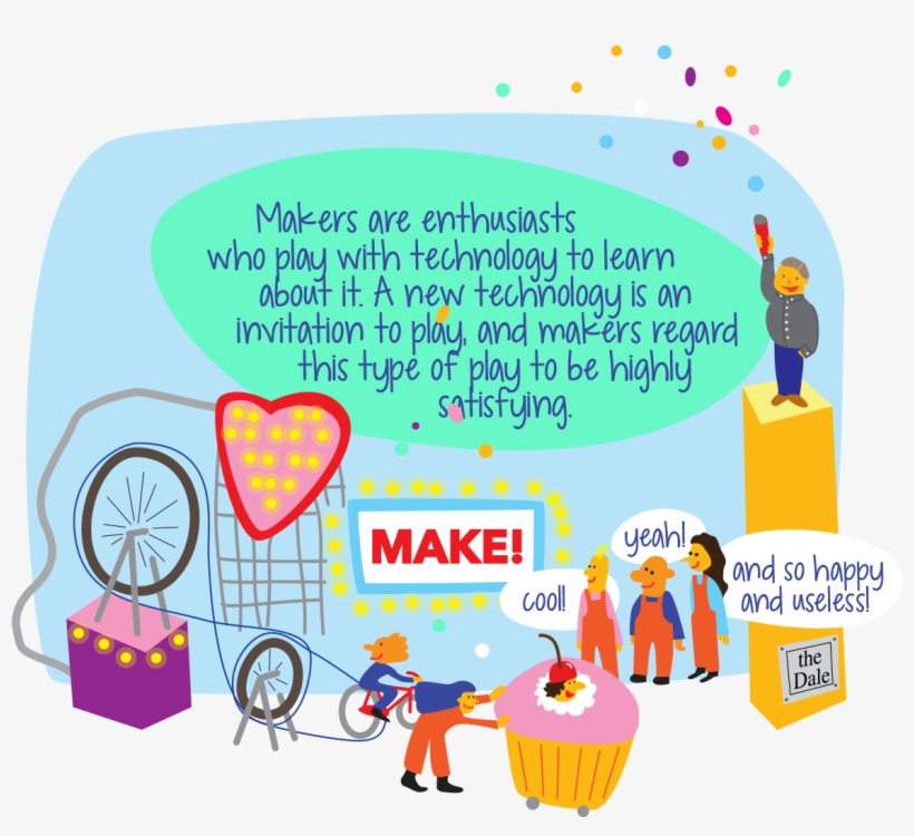 Makers Are The Perfect Example Of The Homo Ludens - Cartoon, transparent png download