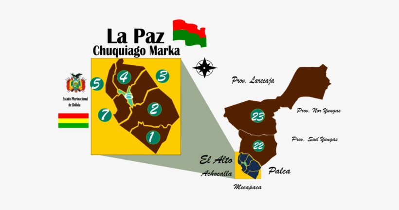 Urban Areas Of La Paz - La Paz, transparent png download