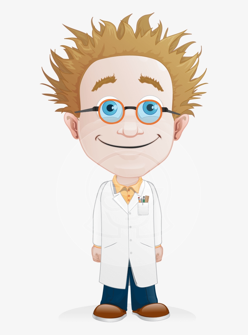 Professor Smartenstein - Cartoon Professor, transparent png download