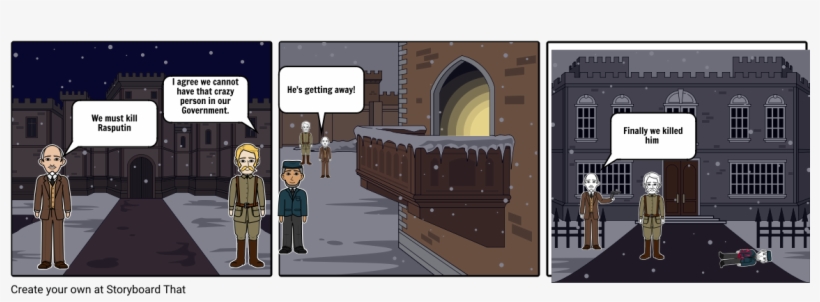 The Assassination Of Rasputin - Cartoon, transparent png download