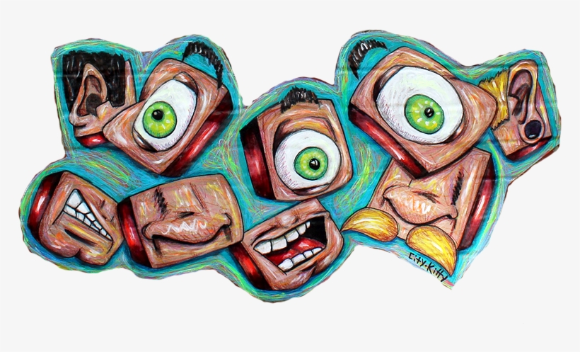 City Kitty - Sticker, transparent png download