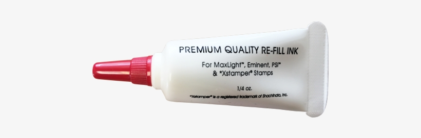 Red Stamp Ink Refill - Ink, transparent png download