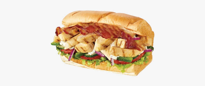 Chicken & Bacon Ranch Sub - Bacon, transparent png download