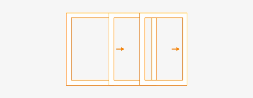 Las Puertas Multi Deslizantes Glendale 4070t Ex De - Wood, transparent png download