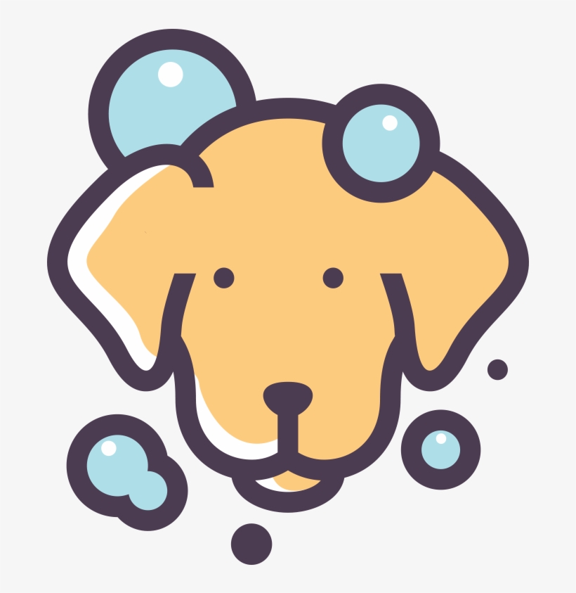 Dog Groomer Service Logo - Dog, transparent png download