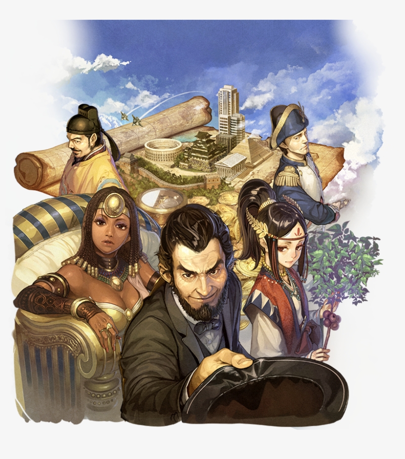Civilization Revolution 2 Plus Japanese Key Art - Civilization Revolution 2 Plus, transparent png download