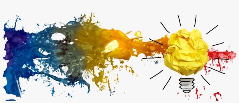 Realizamos El Diseño De Folletos Y Trípticos Para Su - Colors Coming Out Of Laptop, transparent png download