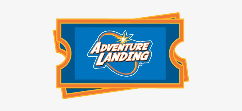 Adventure Landing Ticket - Adventure Landing Blanding Logo, transparent png download