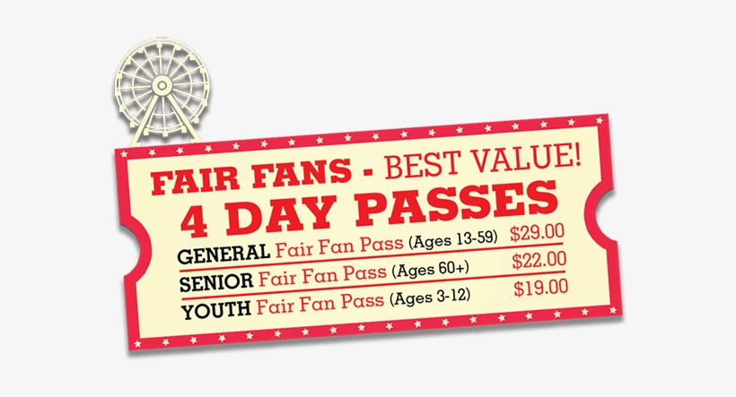 Fair Fans Pass - Fair, transparent png download