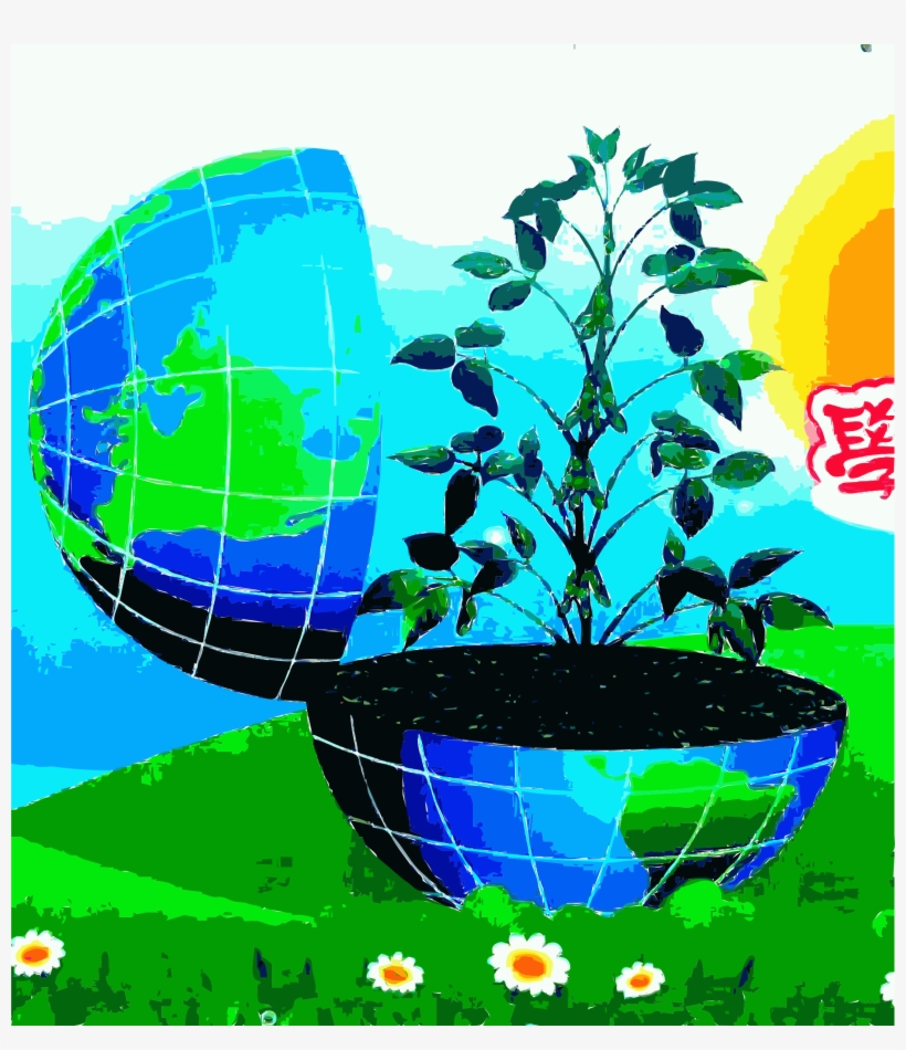 This Free Icons Png Design Of Tree In A Capsule, transparent png download