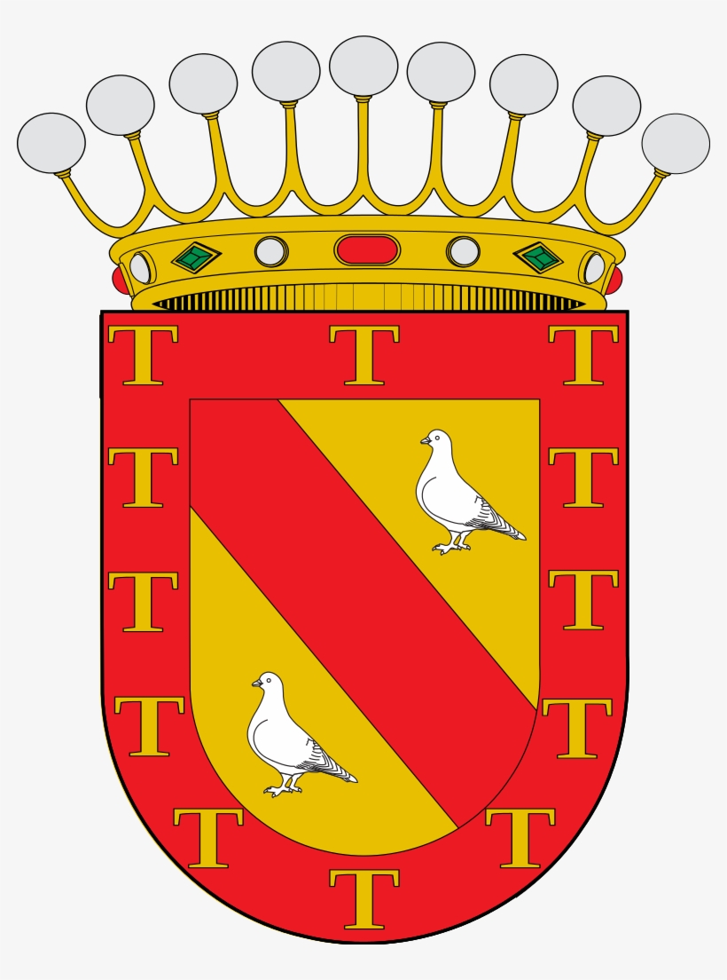 Blasón Armas Condes De Elda - La Gomera, transparent png download