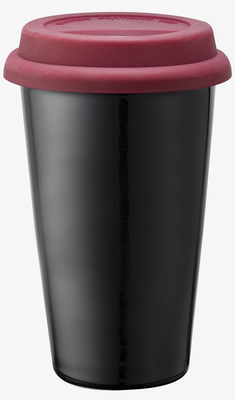 Bb13008 Vaso Doble Pared Cerámica 320 Ml - Ceramic, transparent png download