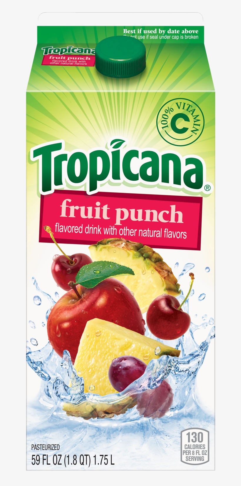 Tropicana Juice Fruit Punch, transparent png download