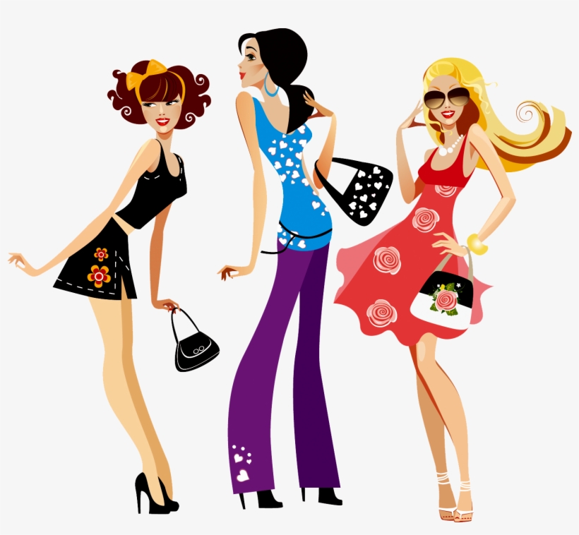 Imagens Em Png Queroimagem - Fashion Woman Vector, transparent png download