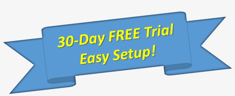 30-day Free Trial Banner - Free Trial Banner, transparent png download
