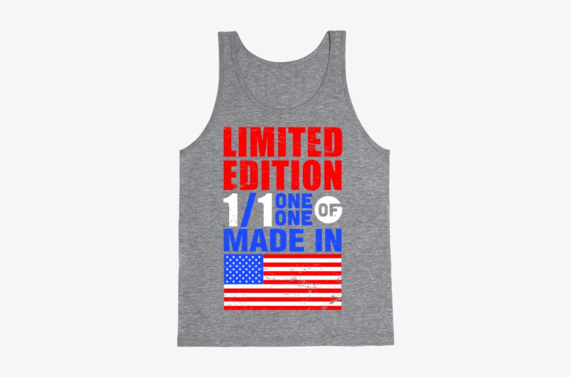 Limited Edition Made In America Tank Top - Lets Taco Bout Fitness, transparent png download