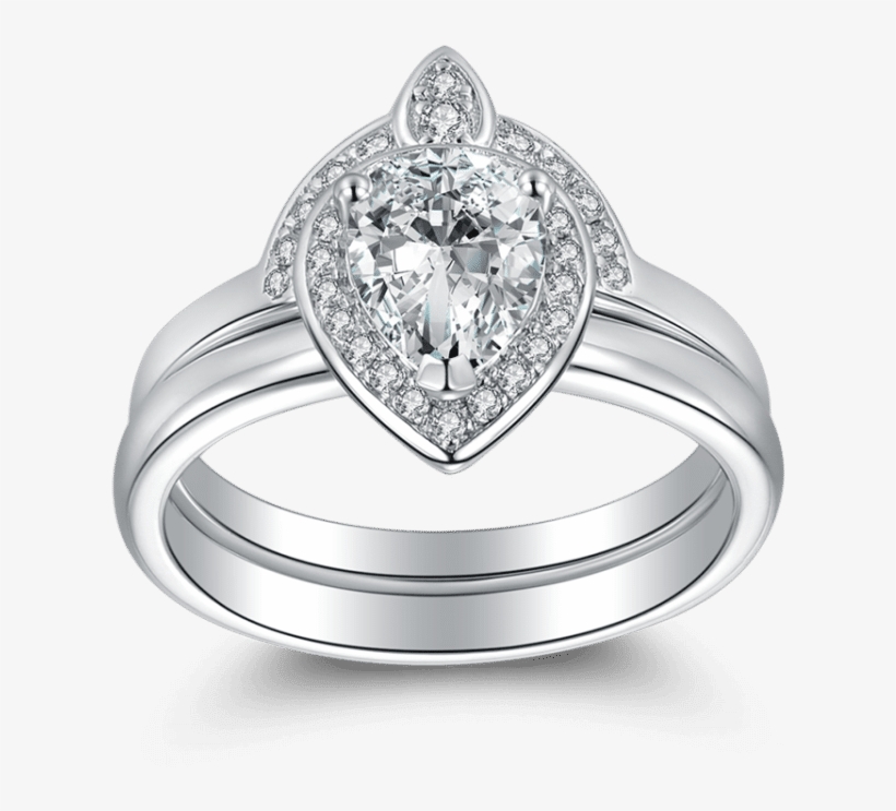 Bridal Sets Soufeel Sterling Silver Crown Of Love Engagement, transparent png download
