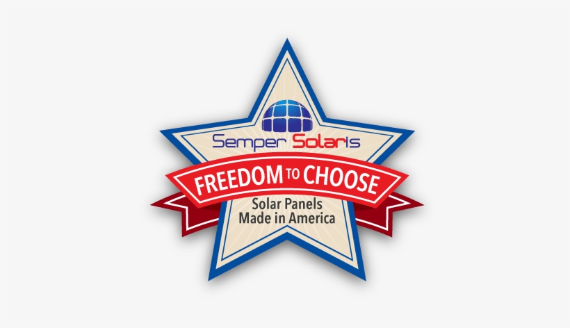 Freedom To Choose American Made Solar Panels - Semper Solaris, transparent png download