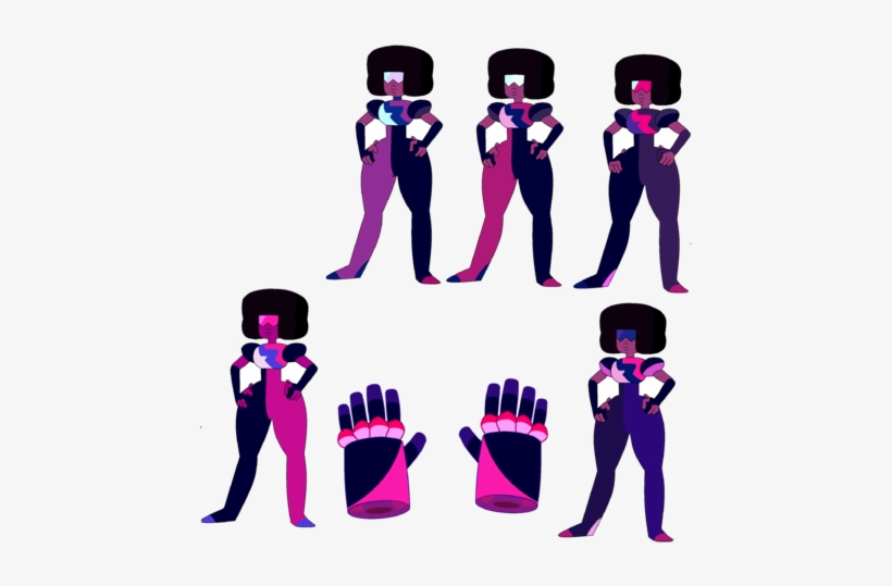 Diseños Rechazados De Garnet6 By Maxi M - Garnet Steven Universe Regeneraciones, transparent png download