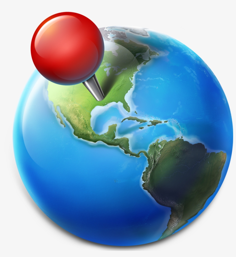Blue Planet On The Mac App Store - Cool Maps Icons Png, transparent png download