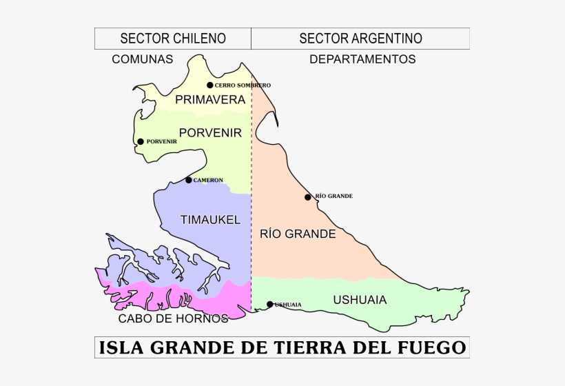 ¿porque Se Llama Así El Origen De Su Nombre Data De - Isla Grande De Tierra Del Fuego, transparent png download