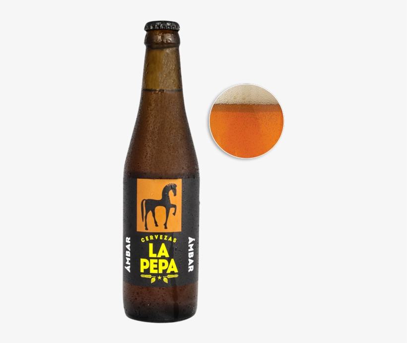 Cervezas La Pepa - Beer Bottle, transparent png download