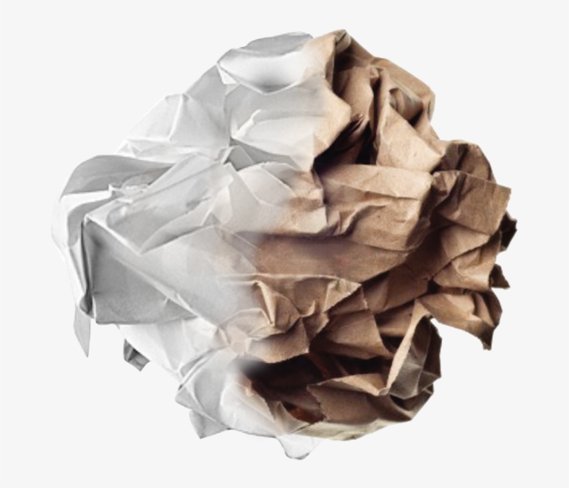 Basura-big - Hojas De Papel Arrugadas, transparent png download
