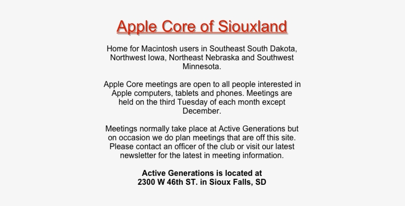 Apple Core Of Siouxland Home For Macintosh Users In - People With Dyslexia See Words, transparent png download