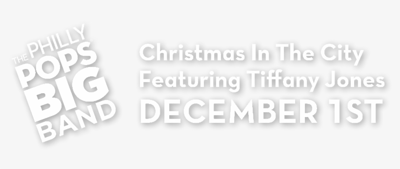 Christmas In The City Featuring Tiffany Jones - Philly Pops, transparent png download
