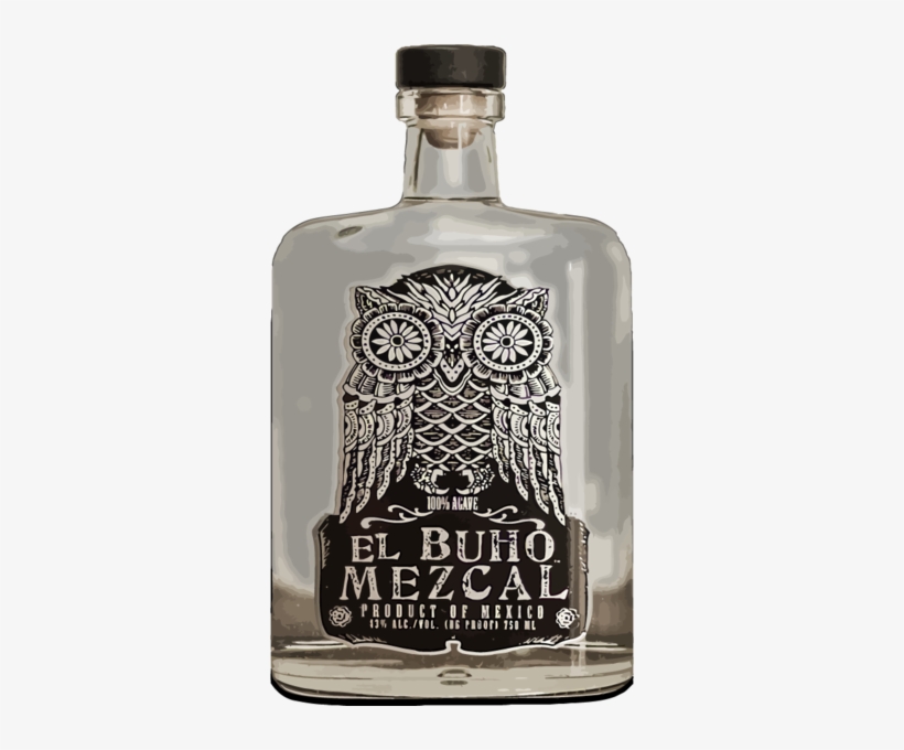 El Buho Mezcal 750ml - Buho Mezcal, transparent png download