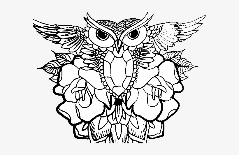 Dibujo De Simbolo Buho Para Colorear Desenhos Para Colorir