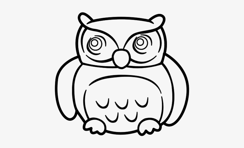 Tecolote Dibujo Para Colorear, transparent png download