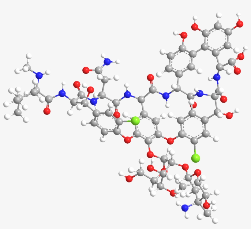 Vancomycin Is An Amphoteric Glycopeptide Antibiotic - Chemistry, transparent png download
