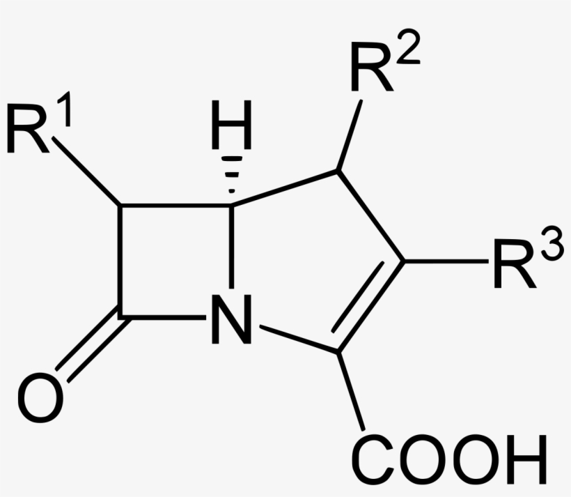 General Structure Of Carbapenems, transparent png download