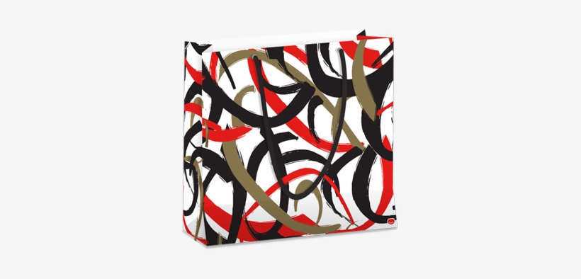 Bolsa P/regalo Romipack Cintas Rojas - Gift, transparent png download