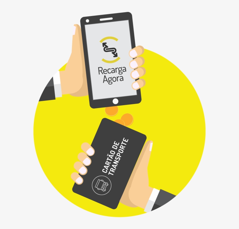 Pop Up E Landing Recarregue Pelo Celular - Illustration, transparent png download