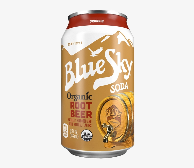 Refresco De Root Beer - Blue Sky Organic Black Cherry, transparent png download