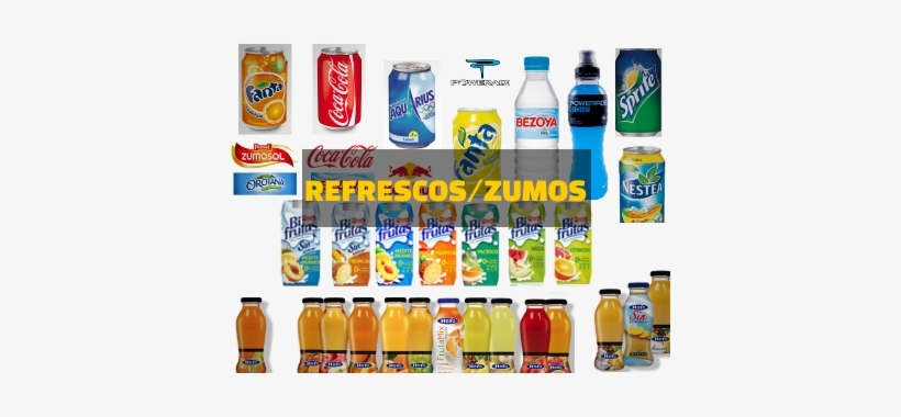 Refrescos Y Zumos - Coca Cola, transparent png download