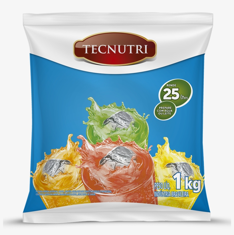 Refrescos 1/25 Litros - Suco Em Pó Sabor Uva 200g - Tecnutri, transparent png download