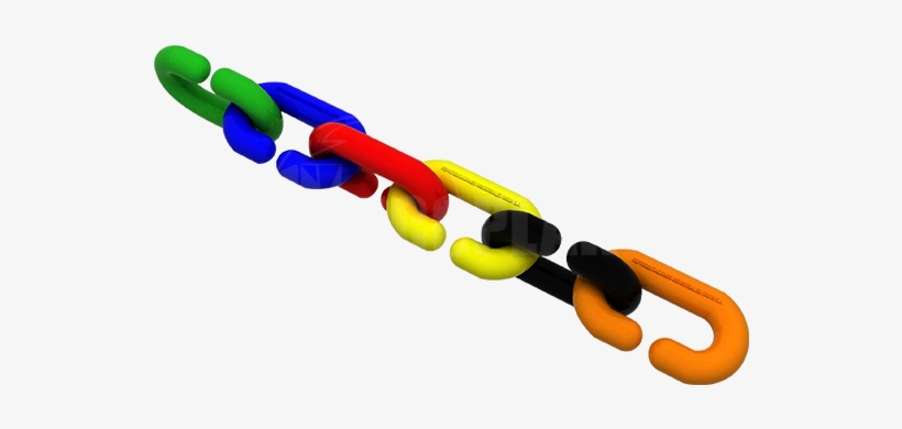 Cadena Plástica La Cadena Plástica Eslabonada Ecoplak® - Baby Toys, transparent png download