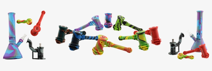 Silicone Hand Pipes, Dab Rigs, And More - Pipes And Bong Png, transparent png download