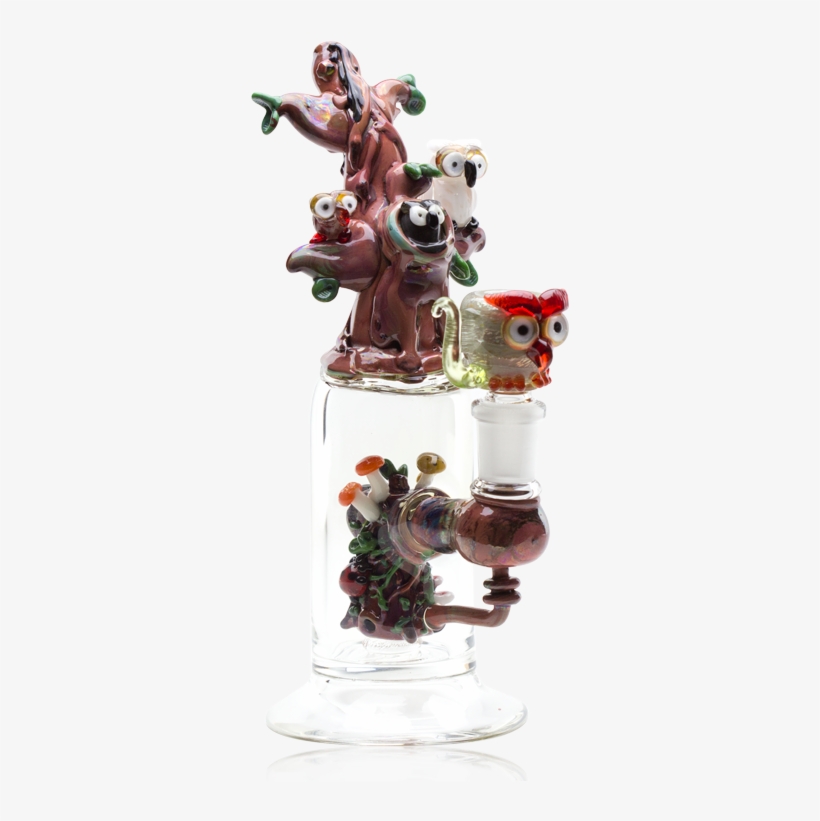 Hootie And Friends Custom Mini Rig Water Bubbler By - Empire Glassworks Christmas Tree, transparent png download
