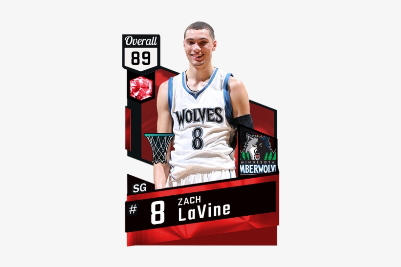 Zach Lavine Ruby Card - Minnesota Timberwolves Bean Bag Chair, transparent png download