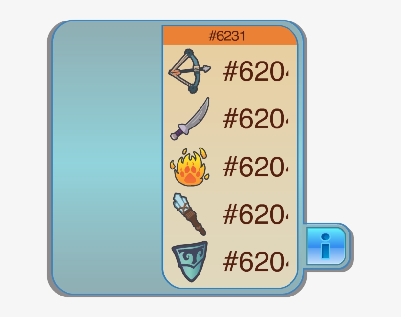 So For Example, If You're Wearing A Sword, The Number - Alpha Sword Animal Jam, transparent png download