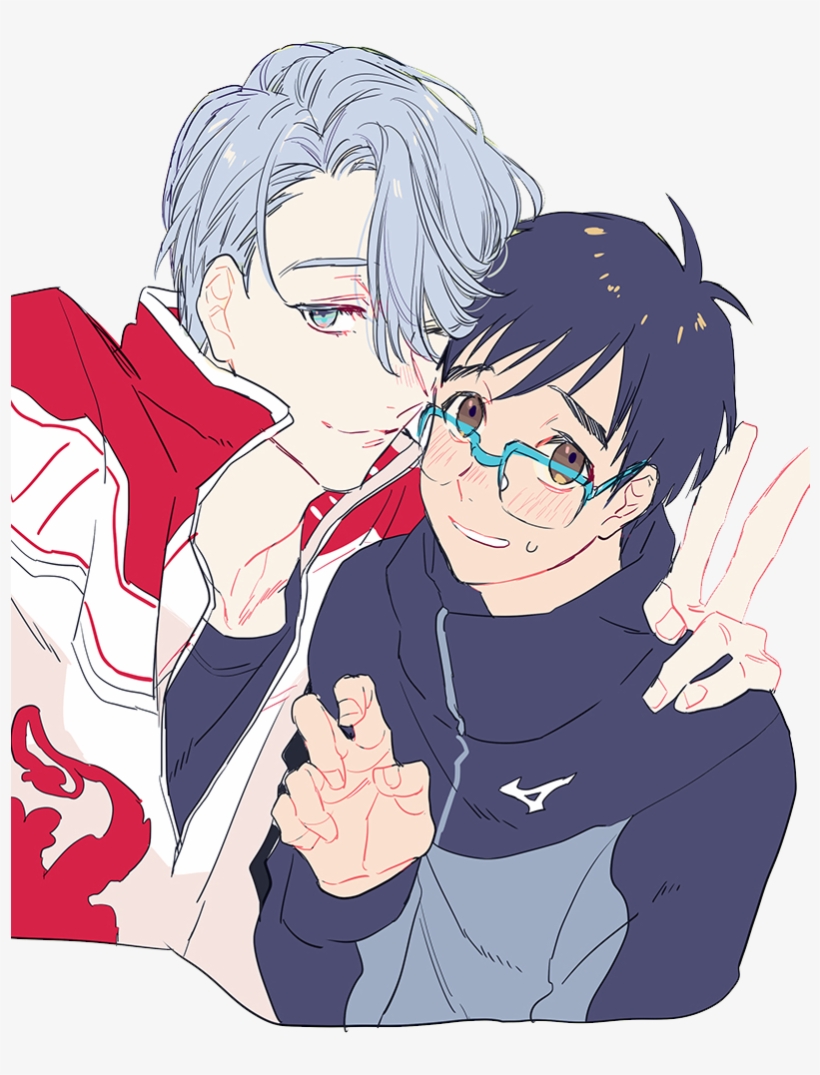 Por Que Hay Razones Para Shippearlos El Ruso Y El Japones - Yuri On Ice Iphone, transparent png download