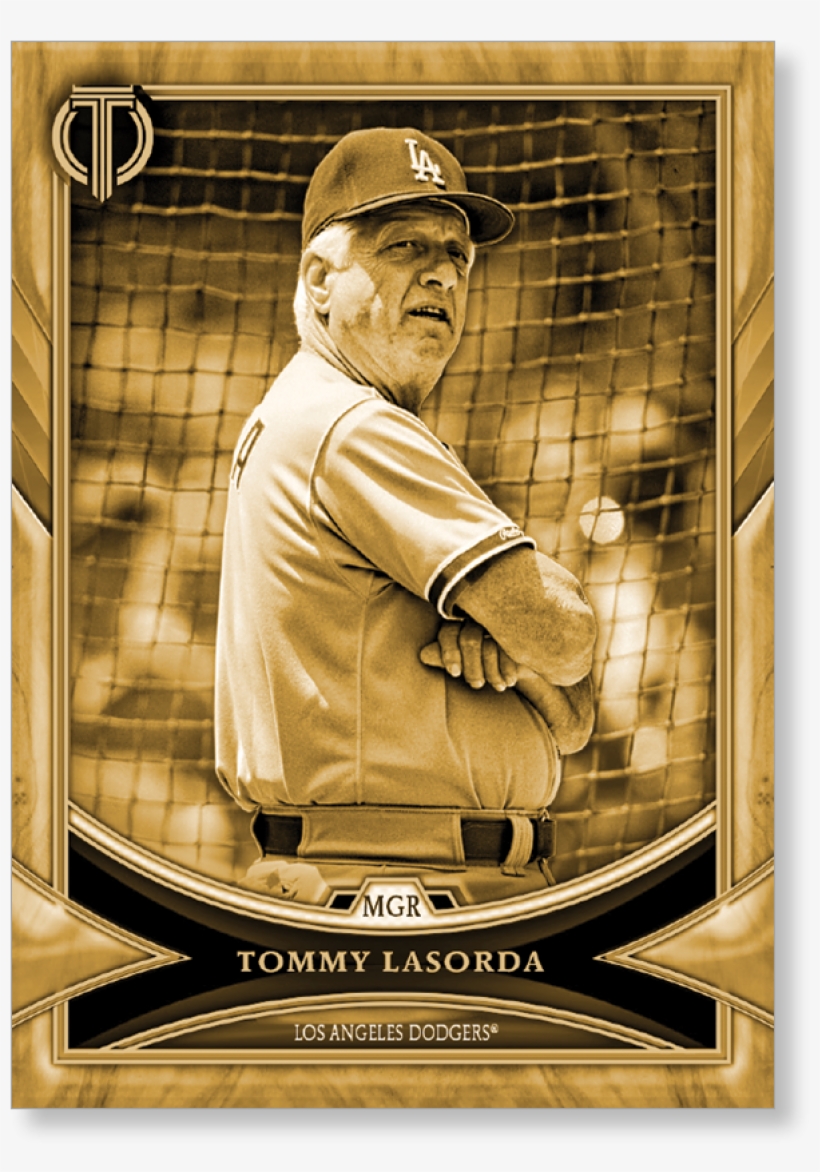 Tommy Lasorda 2018 Topps Tribute Baseball Base Poster - Picture Frame, transparent png download