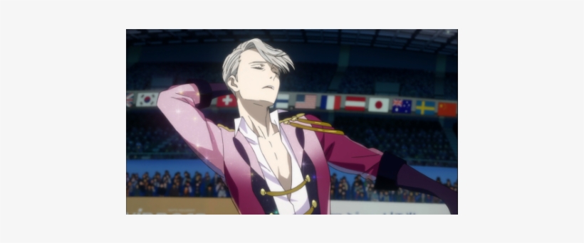 Yuri On Ice Viktor Nikiforov Purple Cosplay Costume2 - Viktor X Yuuri Lemon, transparent png download
