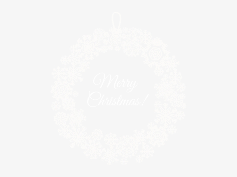 Free Png White Christmas Wreath Png Png Images Transparent - White Christmas Wreath Png, transparent png download