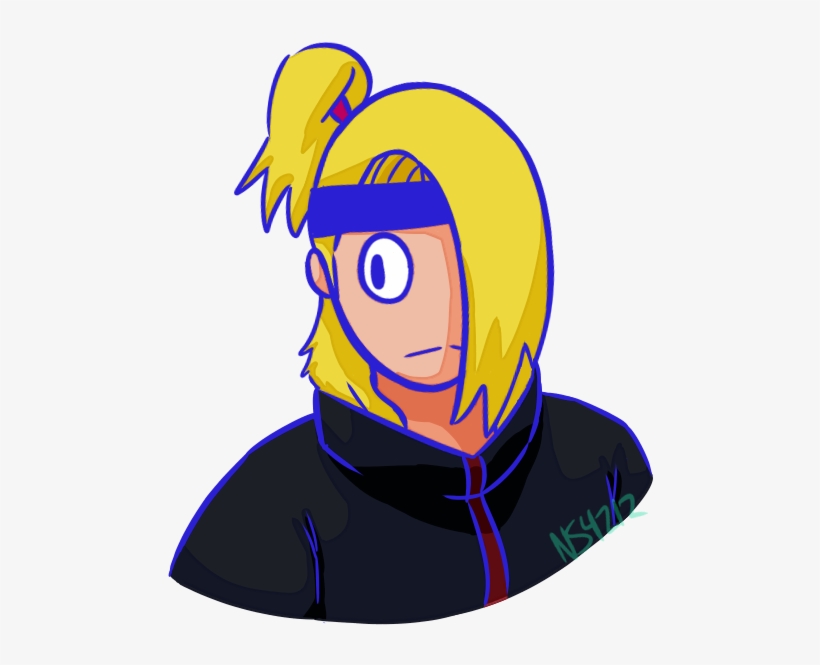 Deidara Is Art - Digital Art, transparent png download