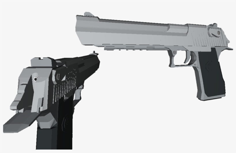 Desert Eagle For Blocko Strike - Firearm, transparent png download